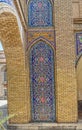 Golestan Palace tiles detail Royalty Free Stock Photo