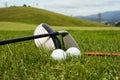 Golf accessories Royalty Free Stock Photo