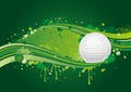 golf background Royalty Free Stock Photo