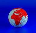 Golf ball Royalty Free Stock Photo