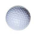 Golf ball isolated on white background Royalty Free Stock Photo