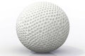 golf ball isolated on white background. AI generated Royalty Free Stock Photo