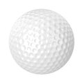 Golf Ball Isolated Royalty Free Stock Photo