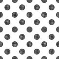 Golf ball pattern vector seamless Royalty Free Stock Photo