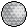 Golf Ball Pixel Art Eight Bit Sports Game Icon Royalty Free Stock Photo