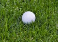 Golf Ball in rough Royalty Free Stock Photo