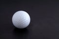 Golf ball and tee Royalty Free Stock Photo