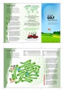 Golf brochure