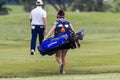 Golf Caddie Woman Royalty Free Stock Photo