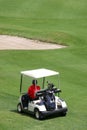 Golf-car Royalty Free Stock Photo
