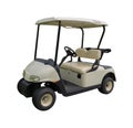 Golf cart golfcart on white Royalty Free Stock Photo
