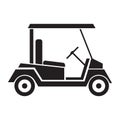 golf cart. Vector illustration decorative design Royalty Free Stock Photo