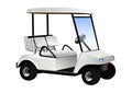 Golf cart Royalty Free Stock Photo