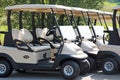 Golf Carts Royalty Free Stock Photo