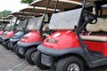 Golf Carts Royalty Free Stock Photo