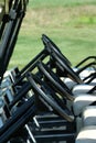 Golf carts Royalty Free Stock Photo