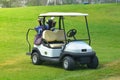 Golf carts Royalty Free Stock Photo