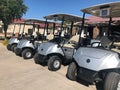 Golf Carts Royalty Free Stock Photo