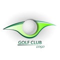 Golf club logo Royalty Free Stock Photo