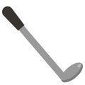 Golf club putter icon, vector illustration