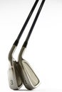 Golf clubs Royalty Free Stock Photo