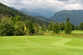 Golf course in Austria Royalty Free Stock Photo