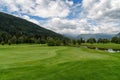 Golf course in Austria Royalty Free Stock Photo