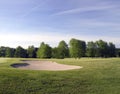 Golf Course Bunker Royalty Free Stock Photo