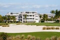 Golf Course Condos Royalty Free Stock Photo