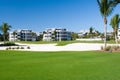 Golf Course Condos Royalty Free Stock Photo