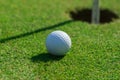 Golf course detail Royalty Free Stock Photo