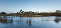 Golf course in Florida in winter