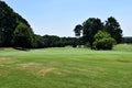 Golf course in Georgia, USA Royalty Free Stock Photo