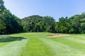 Golf Course Hole Fairway Nature Reserve Royalty Free Stock Photo