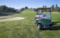 Golf course landscape at Cadiz, Andalusia ,Spain Royalty Free Stock Photo