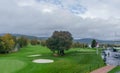 Golf course landscape . Oslo