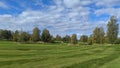 Golf course landscape . Oslo