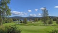 Golf course landscape . Oslo