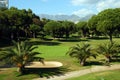 Golf course, Marbella, Spain. Royalty Free Stock Photo