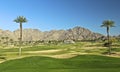 Golf course Palm Desert California Royalty Free Stock Photo