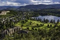 Golf course and residential subdivision at Shannon Lake in the Okanagan Valley West Kelowna British Columbia Canada