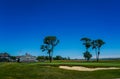 The golf course at the Rockaway Hunting Club in Lawrence, New York