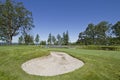 Golf Course Sand Trap 2 Royalty Free Stock Photo