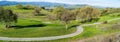 Golf course in south San Francisco bay area, San Jose, California Royalty Free Stock Photo