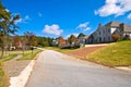 Golf Course Subdivision/Homes Royalty Free Stock Photo