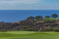 Golf Course at Torrey Pines La Jolla California USA near San Diego Royalty Free Stock Photo