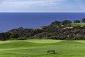 Golf Course at Torrey Pines La Jolla California USA near San Diego Royalty Free Stock Photo