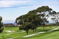 Golf Course at Torrey Pines La Jolla California USA near San Diego Royalty Free Stock Photo