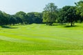 Golf Course Trees Scenic Hole Royalty Free Stock Photo