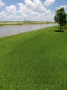 Golf Course under construction Royalty Free Stock Photo